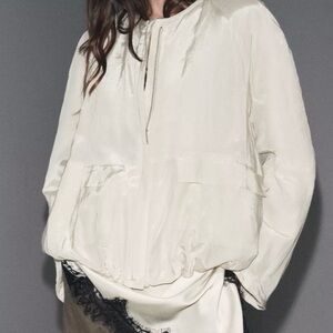 ZARA Collection Pocket Cream Jacket